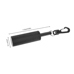 Scuba Rattle Underwater Shaker Aluminum Alloy diving rattle with Clip Noise Maker Signal Bell Diving Stick Communication Device