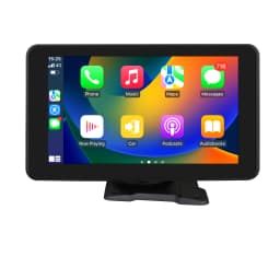 Hizpo Rotatable Adjustable Monitor Universal Car Radio Multimedia Video Player Wireless Carplay Wireless Android Auto FM BT AUX