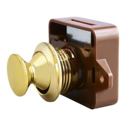 Camper Car Push Lock Keyless RV Push Cabinet Locks Metal Boat Cabinet Cupboard Push Button Compartment Latch Catches Locks