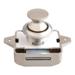 Camper Car Push Lock Keyless RV Push Cabinet Locks Metal Boat Cabinet Cupboard Push Button Compartment Latch Catches Locks