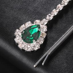 Stonefans Water Drop Forehead Chain Headpiece Jewelry for Women Boho Red Hair Accessories 2024 Rhinestone Wedding Elegant Clips