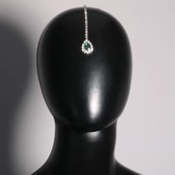 Stonefans Water Drop Forehead Chain Headpiece Jewelry for Women Boho Red Hair Accessories 2024 Rhinestone Wedding Elegant Clips