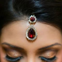 Stonefans Water Drop Forehead Chain Headpiece Jewelry for Women Boho Red Hair Accessories 2024 Rhinestone Wedding Elegant Clips