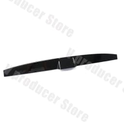 Front Bumper Crash Foam Cover Trim Grille For BMW G80 G81 M3 G82 G83 M4 2021-2024 Glossy Black Carbon Fiber Look