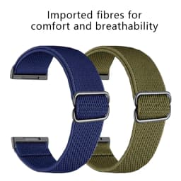 Elastic Woven Loop Strap for Fitbit versa 2 Adjustable Breathable Watchband Sport Bracelet Band For Fitbit Versa 3/4/sense Strap