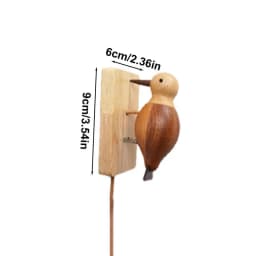 Handmade Woodpecker Door Knocker Beautifully Creative Door Knocker Retro Door Knockers Front Entry Pendant Doorbell