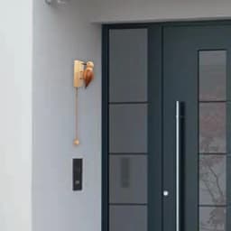 Handmade Woodpecker Door Knocker Beautifully Creative Door Knocker Retro Door Knockers Front Entry Pendant Doorbell