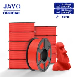 JAYO PETG Filament 1.75MM 10Rolls/set 3D Filament PETG For FDM 3D Printers Neatly Wound 3D Printer Materials
