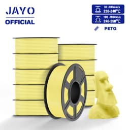 JAYO PETG Filament 1.75MM 10Rolls/set 3D Filament PETG For FDM 3D Printers Neatly Wound 3D Printer Materials