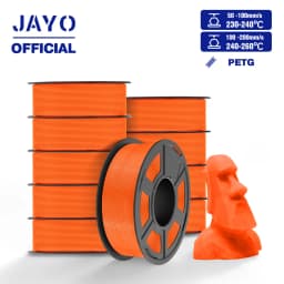 JAYO PETG Filament 1.75MM 10Rolls/set 3D Filament PETG For FDM 3D Printers Neatly Wound 3D Printer Materials