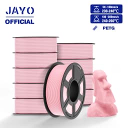 JAYO PETG Filament 1.75MM 10Rolls/set 3D Filament PETG For FDM 3D Printers Neatly Wound 3D Printer Materials