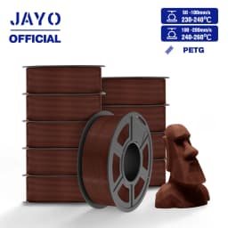 JAYO PETG Filament 1.75MM 10Rolls/set 3D Filament PETG For FDM 3D Printers Neatly Wound 3D Printer Materials