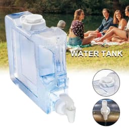 3L Outdoor Camping Water Tank Large Capacity Portable Water Container With Faucet No Leakage Water Bucket For Camping Picnic