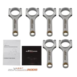 Steel Connecting Rods for BMW 1 3 5 7 X6 Z4 Series N54B30 3.0 ARP 2000 5.709"