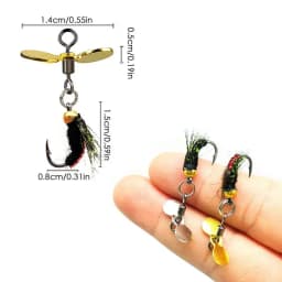 Fly Fishing Lures Kit Freshwater Spinner Swim Baits 6pcs Swim Baits Lures Bass Fishing Supplies Top Fishing Stuff Effective