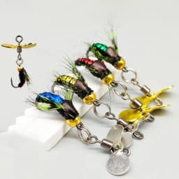 Fly Fishing Lures Kit Freshwater Spinner Swim Baits 6pcs Swim Baits Lures Bass Fishing Supplies Top Fishing Stuff Effective