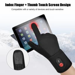 SAVIOR HEAT Rechargeable Heated Gloves Liner Electric Heated Glove Battery Men Women Bicycles Soccer Warmer Gloves SW04 Heated