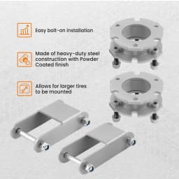 3" Front 2" Rear Leveling Lift Kit for Chevrolet Colorado GMC Canyon 2015-2022