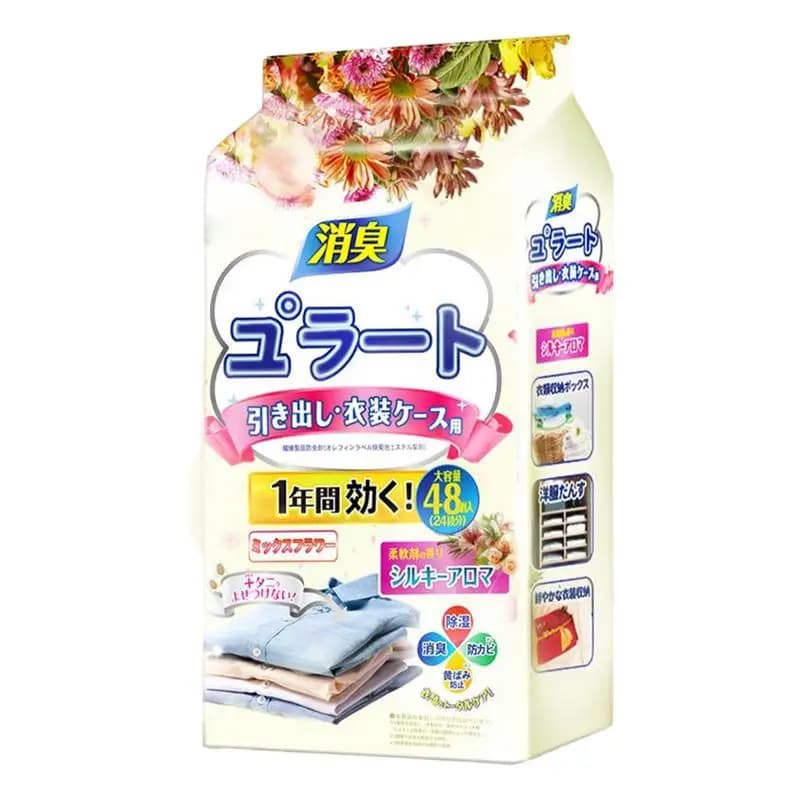 Scented Sachets 48pcs Scent Bags Closet Sachets Long Lasting Closet Smell Freshener Fresh Scents Sachet Packets For Wardrobes