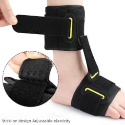 Drop Foot Braces Children Soft Foot Drop Brace Ankle Stabilizer Adjustable Arch Support For Outdoor Sports School Home