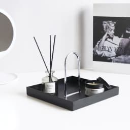 Tray Storage Desk Organizer Table Decorate Cosmetics Jewelry Sundries Display Makeup Bedroom Round Solid Color Storage organizer
