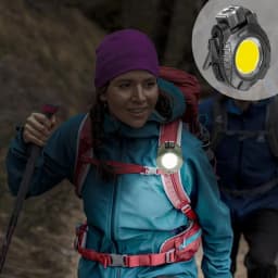 Hand-Free Hat Flashlight Waterproof 250 Lumen LED Har Flashlight With Bottle Opener Outdoor Lighting Equipment For Hiking