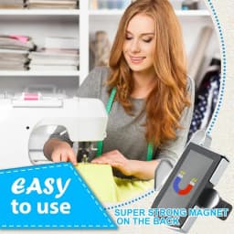 Sew Magnetic Seam Guide Seam Guide Rolled Hemmer Foot Multi-Purpose Sewing Accessory For Beginners Professionals Amateurs