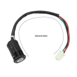 Ignition Key Lock Car Accessories Electric Scooter Key Ignition Electric Start Button Key Starter Parts Motorcycle Accessories