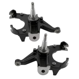 Pair 3" Lowering Drop Spindle 1.25" Rotor For Chevy C10 GMC C1500 1973-1987 2WD
