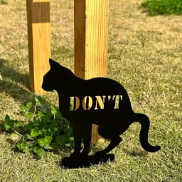 Without Pooping Dog Signs For Yard Without Poop Cat Yard Sign Creative Without Peeing Dog Sign Dog Without Pee Yard Signs For