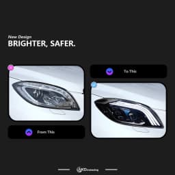 Car Headlights for Benz W164 ML LED Headlight 2012-2015 Headlights ML350 ML500 DRL Turn Signal High Beam All LED Projector Lens
