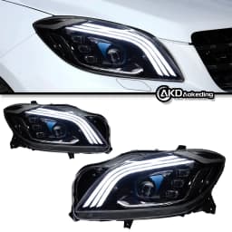 Car Headlights for Benz W164 ML LED Headlight 2012-2015 Headlights ML350 ML500 DRL Turn Signal High Beam All LED Projector Lens