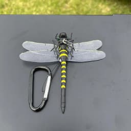 Clip On Dragonfly Fake Dragonflies Simulated Dragonfly Pin Artificial Large Dragonfly Clips Fly Repelling Supplies Attach To