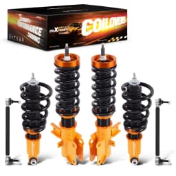 24 Levels Damper Coilover Shock Springs Assembly Kit For Chevrolet Camaro 10-15 Suspension Set Shock Absorbers