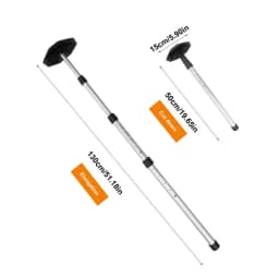 Golf Travel Bag Support Pole Adjustable Ball Bag Support Golf Club Bag Accessories Golf Support Stick Aluminum Alloy For Outdoor