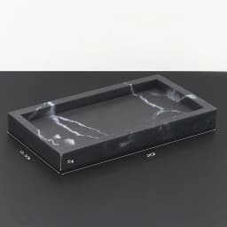 Bathroom Tray Rectangular Marble Texture Storage Tray Home Decor Household Kitchen Accessories Resin 20x10.5x2cm