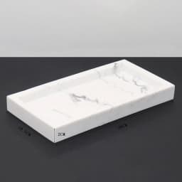 Bathroom Tray Rectangular Marble Texture Storage Tray Home Decor Household Kitchen Accessories Resin 20x10.5x2cm