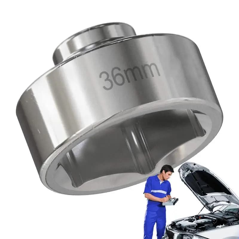 Car Oil Filter Remover Tool Professional Filter Socket Tool Socket Remover 36mm Filter Cover Wrench Oil Filter Tool Heavy Duty