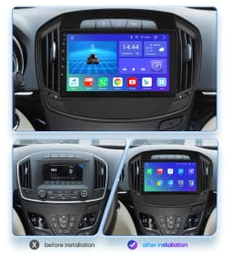 Hizpo 2 DIN Android 13 Car Radio For Buick Regal For Opel Insignia 2014 - 2017 Multimedia Stereo Screen Carplay 7862 AutoRadio