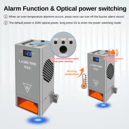 LASER TREE 60W 40W 30W 20W Laser Module with Air Assist TTL Blue Light Module For CNC Laser Engraver Cutting Woodworking Tools