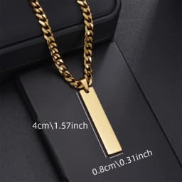 HAOHUPO Personalized Eyes Photo Fashionable Couple Necklace Customized Pendant Engravable Picture Stainless Steel Gifts for Boy