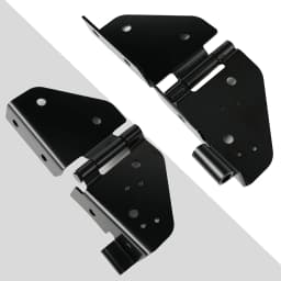Windshield Hinges Set 76-95 For Jeep Wrangler CJ5 CJ7 Pair