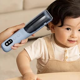 Toddler Hair Trimmer Haircut Clippers Electric Hair Clippers Quiet Hair Cutting Clippers Waterproof Cordless Hair Clipper Hair