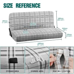 Navy Universal Car Seat Cover for Truck and Car Bench Seats That are One Piece and Durable for Long Lasting Protection