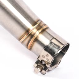 For Yamaha YZFR6 2006-2023 Motorcycle Exhaust Muffler Mid Pipe Link Tube Stainless Steel With Removable DB Killer Slip On
