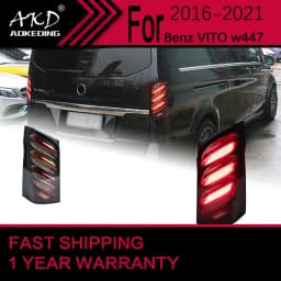 Car Lights for Benz VITO V250 V260 LED Tail Light 2016-2021 W447 Rear Stop Lamp Brake Signal DRL Reverse Automotive Accessories