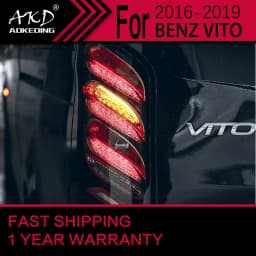 Car Lights for Benz VITO V250 V260 LED Tail Light 2016-2021 W447 Rear Stop Lamp Brake Signal DRL Reverse Automotive Accessories