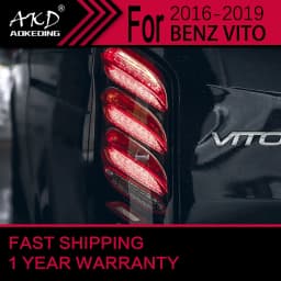 Car Lights for Benz VITO V250 V260 LED Tail Light 2016-2021 W447 Rear Stop Lamp Brake Signal DRL Reverse Automotive Accessories