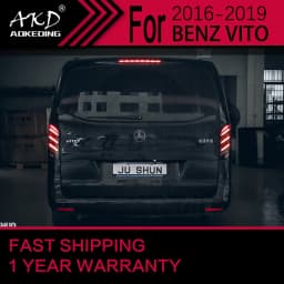 Car Lights for Benz VITO V250 V260 LED Tail Light 2016-2021 W447 Rear Stop Lamp Brake Signal DRL Reverse Automotive Accessories