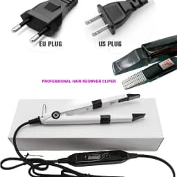 V Light Hair Extensions Set with UV Glue Hair Extension Kit Technology and Tools for Easy Application and Salon Quality Results